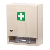 ŠTĚPAŘ Nástěnná lékárnička dřevěná pro 30 osob