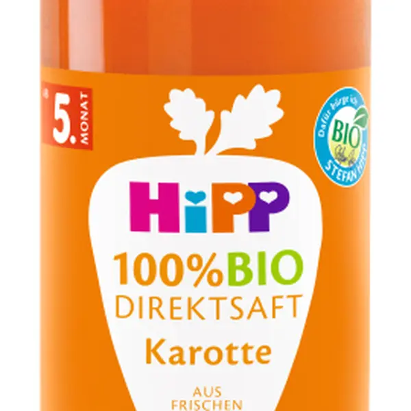 Hipp 100% BIO JUICE Karotková šťáva 330 ml