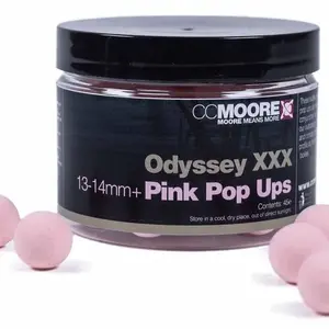 Cc moore plovoucí boilie odyssey xxx růžové extra plovoucí 13-14 mm 45 ks