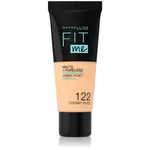 MAYBELLINE NEW YORK Fit Me! Matte+Poreless matující make-up pro normální a mastnou pleť odstín 122 Creamy Beige 30 ml