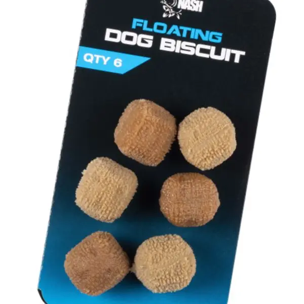 Nash umělá nástraha floating dog biscuit 13 mm 6 ks