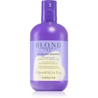 Inebrya BLONDesse No-Yellow Shampoo šampon neutralizující žluté tóny pro blond a šedivé vlasy 300 ml