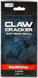 Nash náhradní náplň claw cracker bait mesh refill 7,5 m - narrow / průměr 23 mm
