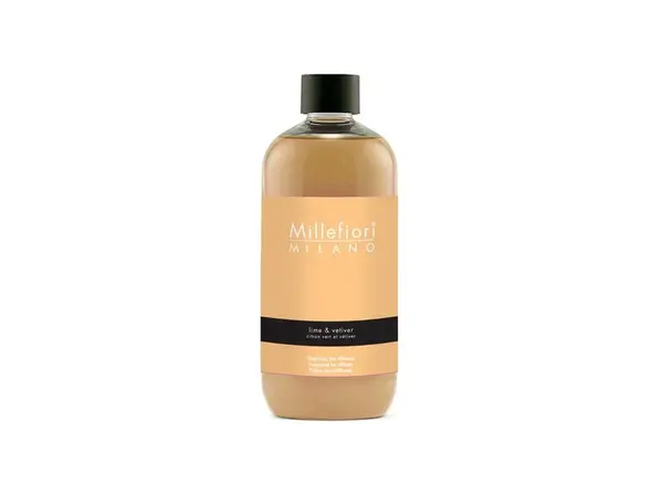 Millefiori Milano Náhradní náplň do aroma difuzéru Natural Lime & Vetiver 250 ml