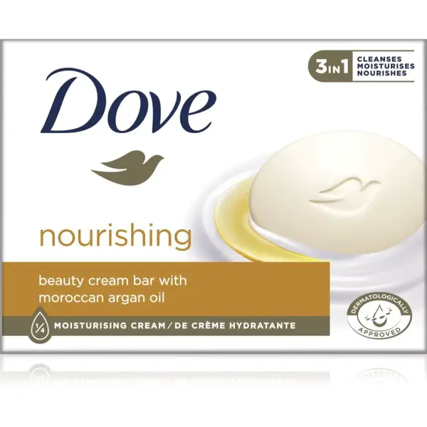 Dove Nourishing Argan krémová tableta na mytí 90 g
