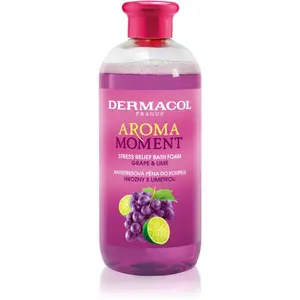 Dermacol Aroma Moment Grape & Lime antistresová pěna do koupele 500 ml