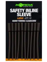 Korda převleky safety inline sleeve nano tubing/leadcore - large