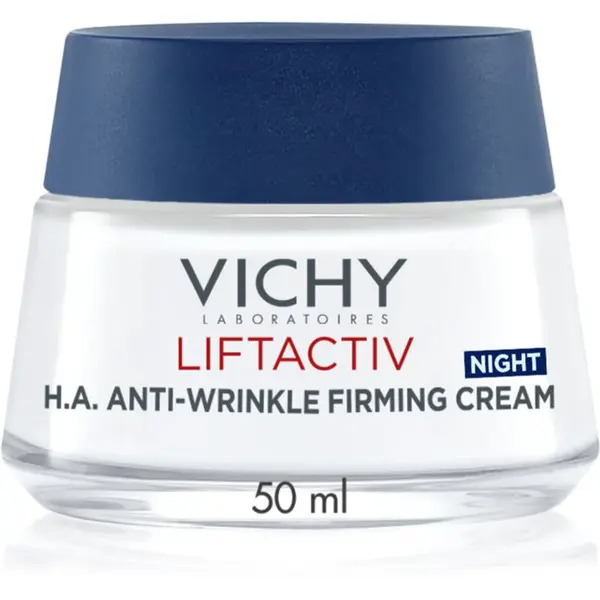 Vichy Liftactiv H.A. Anti-Wrinkle Firming Night Cream noční zpevňující a protivráskový krém s liftingovým efektem 50 ml