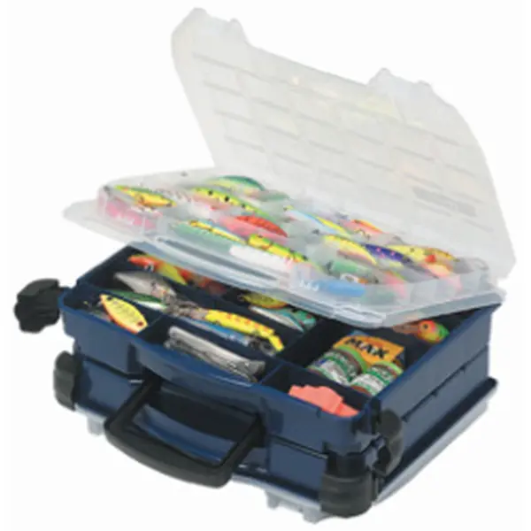 Plano box lockjaw double satchel