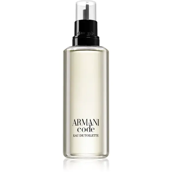 Armani Code toaletní voda – náhradní náplň pro muže Refill 150 ml