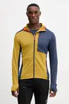 Outdoorová mikina LA Sportiva Chill Thermal pánská, zelená barva, s kapucí, hladká, ZAHF017