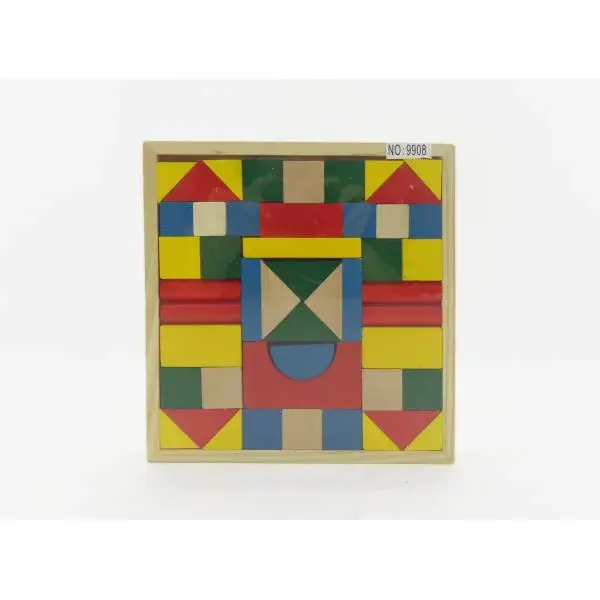 Dřevěné kostky 48 ks