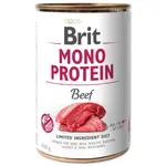 Konzerva Brit Mono protein hovězí 400g