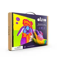 OKTO malování samovytvrzující hmotou 30 x 30 cm Zajíc