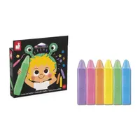 Janod Colorino Barevné křídy na chodník 6 barev