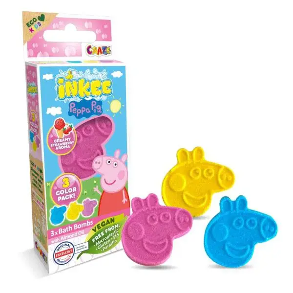 INKEE - Mini balení šumivé bomby - Peppa Pig