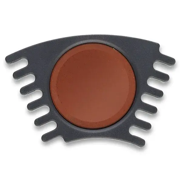 Vodová barva Faber-Castell Connector, průměr 30 mm - cihlová