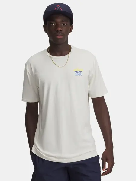 Men's Under Armour UA Golf Warning SS-BRN T-Shirt - Men's