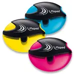 Ořezávátko Maped Galactic - s odpadní nádobkou - 1 otvor, mix barev