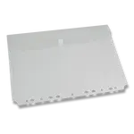 Spisovka závěsná FolderMate Clear, A4, boční chlopeň - transparentní