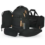 BAAGL SADA 5 Skate Max Darkness: batoh, penál, sáček, sportovní taška, ledvinka