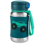SKIP HOP Spark Style Láhev s brčkem na vodu nerez Monster Truck