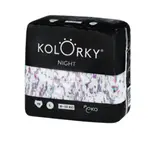 KOLORKA NIGHT - L (8-13 kg) - 19 ks - noční jednorázové eko plenky