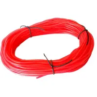 Silikonová hadička 2.4/5.5mm červená (50m)