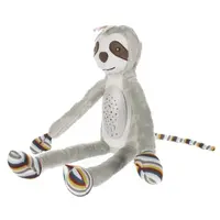 Plyšový dětský spáč s projektorem a melodiemi, Raccoon