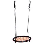 Bino Dětské houpací hnízdo černočervené