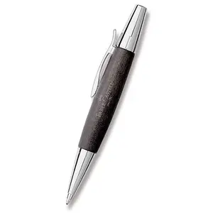 Faber-Castell e-motion Wood Black guľôčkové pero