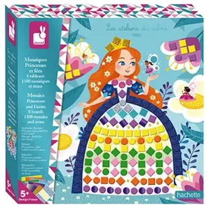 Janod Atelier Mozaika Princezny a víly Maxi 5+
