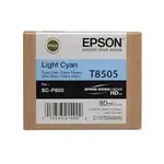 Epson T8505 C13T850500 světle azurová (light cyan) originální cartridge