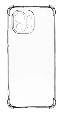 Zadní silikonový kryt Plyo pro Xiaomi Mi 11, transparentní