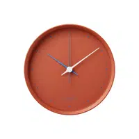 Nástěnné hodiny Henning Koppel 22cm, matná červená - Georg Jensen