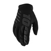 Dámské motokrosové a cyklo rukavice 100% Brisker Women's černá černá M