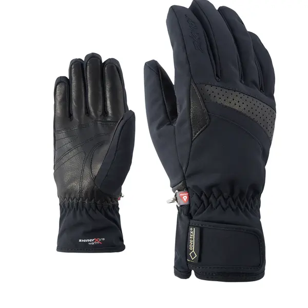 Ziener KATARA GTX PR LADY 6,5, černá Dámské rukavice