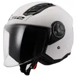 Moto přilba LS2 OF616 Airflow II Solid Gloss White M (57-58)