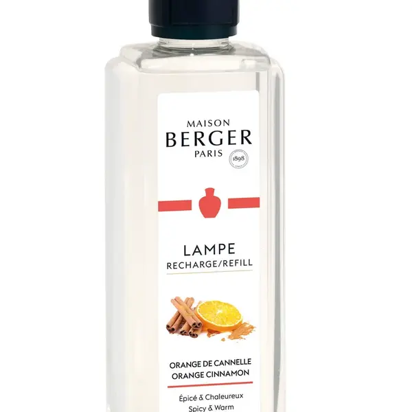 Maison Berger Paris Náplň do katalytické lampy Orange Cinnamon (Lampe Recharge/Refill) 500 ml
