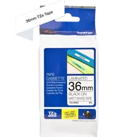 Brother TZE-M261, 36mm x 8m, černý tisk/bílý matný podklad, originální páska