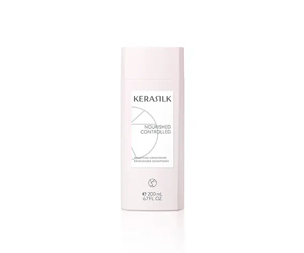 Vyhlazující kondicionér pro krepaté a nepoddajné vlasy Kerasilk Smoothing Conditioner - 200 ml (512400) + dárek zdarma
