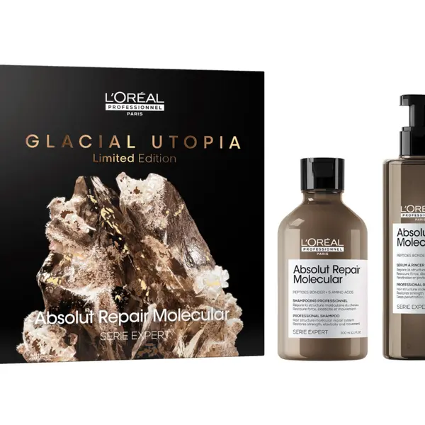 Dárková sada pro poškozené vlasy Loréal Professionnel Serie Expert Absolut Repair Molecular Duo - L’Oréal Professionnel + dárek zdarma