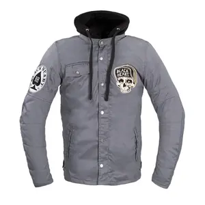 Pánská bunda W-TEC Black Heart Garage Built Jacket tmavě šedá XXL