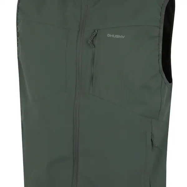 Husky Salien M XL, faded green Pánská softshell vesta