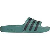 adidas ADILETTE AQUA Unisex pantofle, tmavě zelená, velikost 44.5