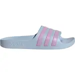 adidas ADILETTE AQUA K Dětské pantofle, světle modrá, velikost 38