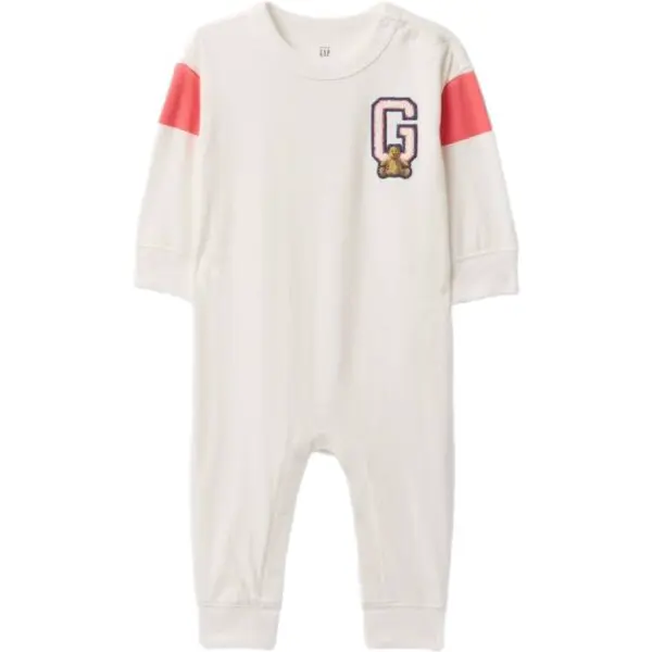 GAP FRENCH LOGO Dětský overal, bílá, velikost