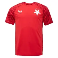 CASTORE SLAVIA PRAGUE PERFORMANCE SS TEE Pánské sportovní triko, červená, velikost