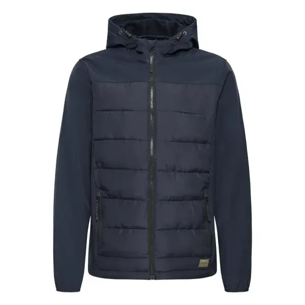 BLEND BHEVIAN Pánská zateplená bunda, tmavě modrá, velikost