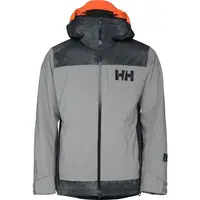 Helly Hansen POWDREAMER 2.0 Pánská lyžařská bunda, tmavě šedá, velikost
